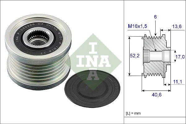 Alternator Freewheel Clutch